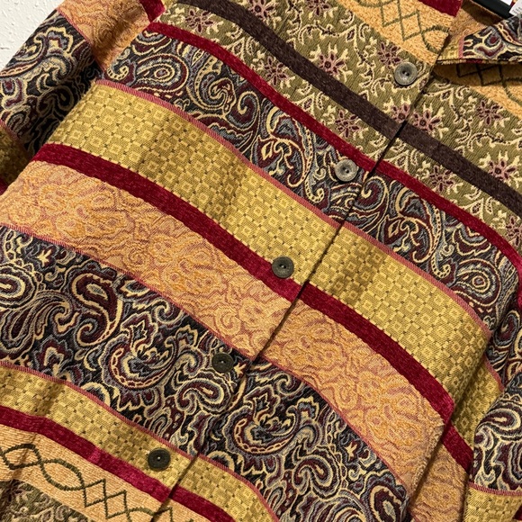 Alfred Dunner Multicolor Patterned Blazer - Picture 4 of 5